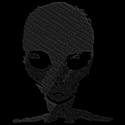 Alien  - Prémiová mikina s kapucí