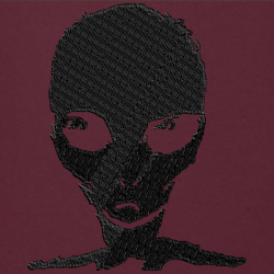 Alien  - Prémiová mikina s kapucí