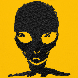 Alien  - Prémiová mikina s kapucí