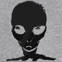 Alien  - Prémiová mikina s kapucí