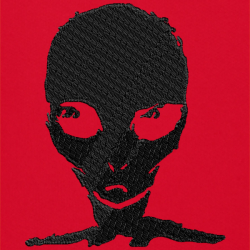 Alien  - Prémiová mikina s kapucí