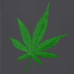 Marihuana - Prémiová unisex mikina s kapucí 