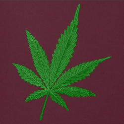 Marihuana - Prémiová unisex mikina s kapucí 