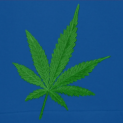Marihuana - Prémiová unisex mikina s kapucí 