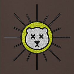 Bear Sun - Prémiová mikina s kapucí