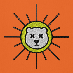 Bear Sun - Prémiová mikina s kapucí