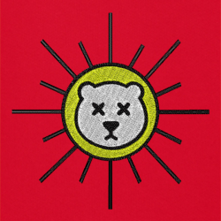 Bear Sun - Prémiová mikina s kapucí