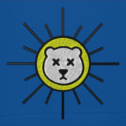 Bear Sun - Prémiová mikina s kapucí
