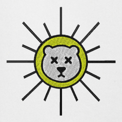 Bear Sun - Prémiová mikina s kapucí
