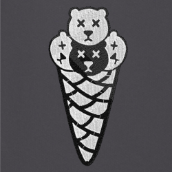 Bears Ice cream - Prémiová mikina s kapucí