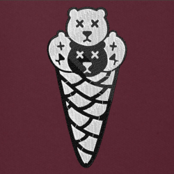 Bears Ice cream - Prémiová mikina s kapucí