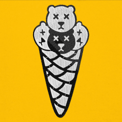 Bears Ice cream - Prémiová mikina s kapucí