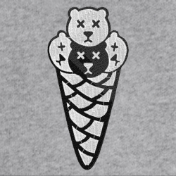 Bears Ice cream - Prémiová mikina s kapucí