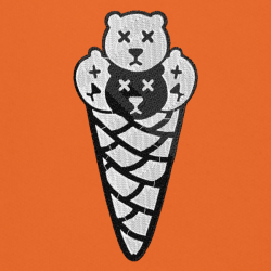Bears Ice cream - Prémiová mikina s kapucí