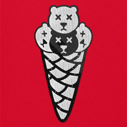 Bears Ice cream - Prémiová mikina s kapucí