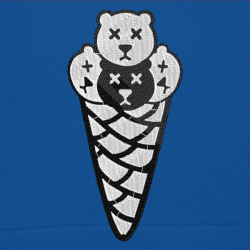 Bears Ice cream - Prémiová mikina s kapucí