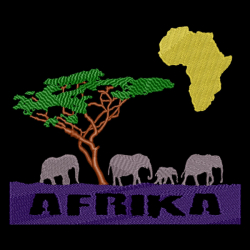 Slon Afrika - Prémiová mikina s kapucí