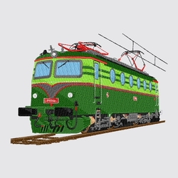 Locomotive Bobina - Pillow, size 40x40 cm, White  