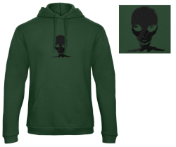 Alien  - Prémiová mikina s kapucí
