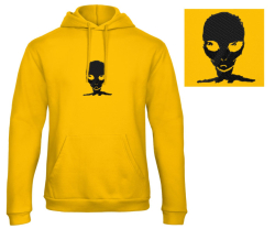 Alien  - Prémiová mikina s kapucí