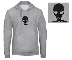Alien  - Prémiová mikina s kapucí