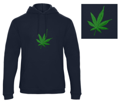 Marihuana - Prémiová unisex mikina s kapucí 
