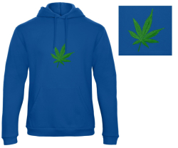 Marihuana - Prémiová unisex mikina s kapucí 