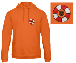 Bear Lifebuoy - Prémiová mikina s kapucí