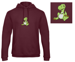 T-Rex - Prémiová mikina s kapucí