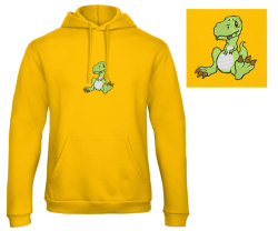 T-Rex - Prémiová mikina s kapucí