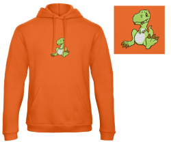 T-Rex - Prémiová mikina s kapucí