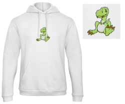 T-Rex - Prémiová mikina s kapucí