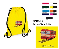 Locomotive 810 - Large Elegant drawstring bag with embroidery