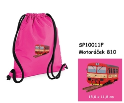 Locomotive 810 - Large Elegant drawstring bag with embroidery