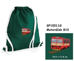 Locomotive 810 - Large Elegant drawstring bag with embroidery