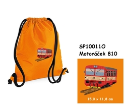 Locomotive 810 - Large Elegant drawstring bag with embroidery