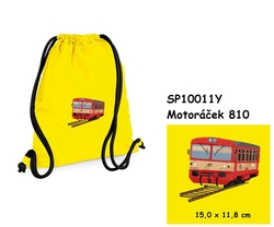 Locomotive 810 - Large Elegant drawstring bag with embroidery