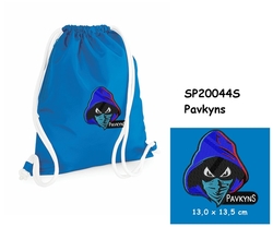 Streamer Pavkyns - Large Elegant drawstring bag with embroidery - kopie
